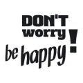 Dont worry 1719 szablon malarski