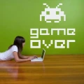 Game over 1717 szablon malarski