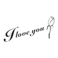 I love you 1734 szablon malarski