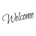 Welcome 1701 naklejka samoprzylepna
