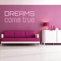 Dreams come true 1736 naklejka samoprzylepna