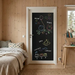 Folia tablicowa kredowa na drzwi i meble