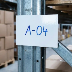 Mata magnetyczna magnes suchościeralny biały (małe rozmiary)