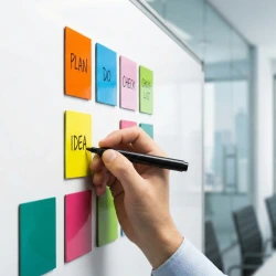 Mata magnetyczna magnes suchościeralny kolorowy