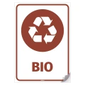 Naklejka na kosz z odpadami: Bio