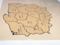 Suchościeralna mapa polski tablica 240