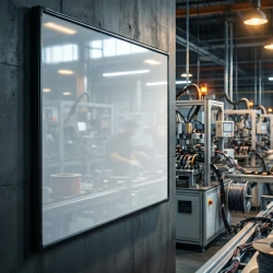 Tablica magnetyczna suchościeralna biała w ramie aluminiowej na wymiar