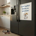 Tablica suchościeralna na lodówkę