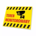 Tabliczka: Teren monitorowany